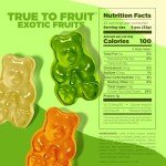 Albanese Exotic Fruity Gummy Bears, 25oz Bag
