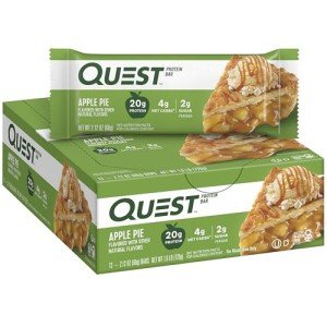 Quest Nutrition Apple Pie Protein Bars - 12 Count