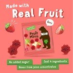 BEAR Strawberry Fruit Snack Minis - Pack of 18