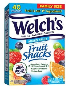 Welch's Mixed Fruit Snacks - 40 Pack