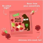 BEAR Strawberry Fruit Snack Minis - Pack of 18