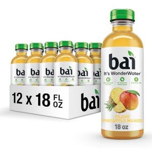 Bai Pineapple Mango Water, 12 Pack