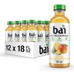 Bai Pineapple Mango Water, 12 Pack