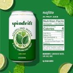 Spindrift Nojito Sparkling Water, 24-Pack