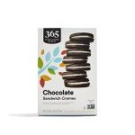Whole Foods Chocolate Sandwich Creme Cookies, 20 oz