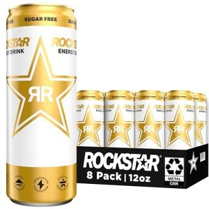 Rockstar Sugar-Free Energy Drink, 8 Pack