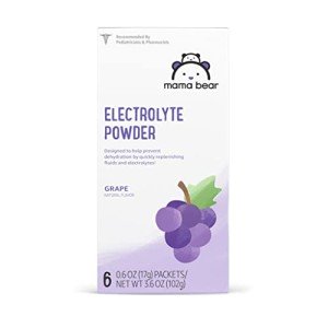 Mama Bear Electrolyte Powder Packets - Grape, 6 Pack