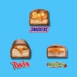 Gamer Snack Variety Pack: SNICKERS, TWIX, MILKY WAY