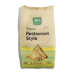 Organic Restaurant Style White Corn Tortilla Chips