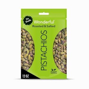 Roasted & Salted No Shell Pistachios - 12oz