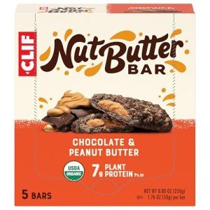 Clif Nut Butter Chocolate Peanut Butter Bars (5 Pack)