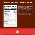 2-Pound Assorted Fruit Gummy Bears Snacks