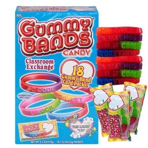 Flix Candy Gummy Bands - 18 Pack Treats