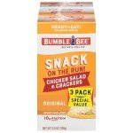 Bumble Bee Chicken Salad Snack Kit - 3 Pack