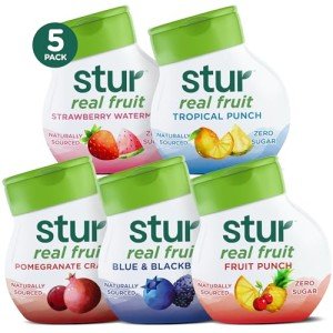 Stur Water Enhancer Classic Variety Pack - 5 Bottles