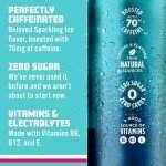 Blue Raspberry Caffeine Sparkling Water (12 Pack)