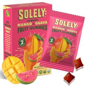 Solely Organic Mango & Guava Fruit Gummies