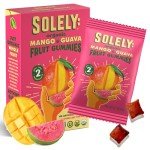 Solely Organic Mango & Guava Fruit Gummies