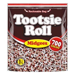 Chewy Chocolate Tootsie Roll Midgees - 700 Count