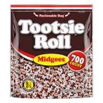 Chewy Chocolate Tootsie Roll Midgees - 700 Count