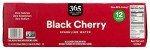 Black Cherry Sparkling Water 12-Pack - 12 Fl Oz