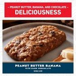 Peanut Butter Banana Dark Chocolate Energy Bars 10-Pack