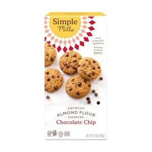 Chocolate Chip Almond Flour Cookies - Vegan Snack
