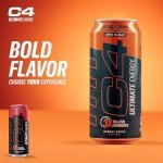 Cellucor C4 Ultimate Sugar-Free Energy Drink, Fruit Punch