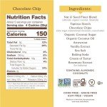 Chocolate Chip Almond Flour Cookies - Vegan Snack