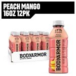 Low-Calorie BODYARMOR LYTE Drink – Peach Mango Pack