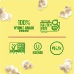 Angie's BOOMCHICKAPOP Sea Salt Popcorn, 4.8 oz