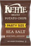 Kettle Sea Salt Potato Chips - Party Size 13oz