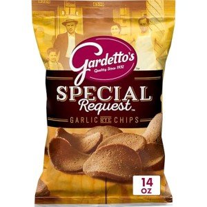 Garrett's Garlic Rye Chips - 14 oz Snack Bag