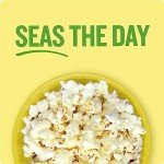 Angie's BOOMCHICKAPOP Sea Salt Popcorn, 4.8 oz