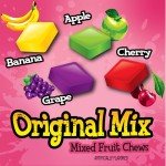 Chewy Fruity Now and Later Candy Mix - 24 Pack