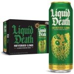 Liquid Death Severed Lime Sparkling Water 8-Pack