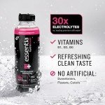 Essentia Hydroboost Raspberry Pomegranate Water, 12 Pack