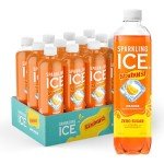Starburst Orange Zero Sugar Sparkling Water - 12 Pack