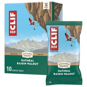 CLIF Bar Oatmeal Raisin Walnut Energy Snack (10 Pack)