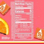 Starburst Orange Zero Sugar Sparkling Water - 12 Pack