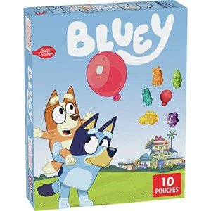 Bluey Fruit Flavored Gluten-Free Snack Pouches