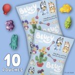 Bluey Fruit Flavored Gluten-Free Snack Pouches