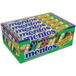 Mentos Chewy Mint & Fruit Candy Rolls - 15 Pack