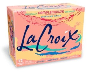 Grapefruit Sparkling Water by La Croix, 12-Pack
