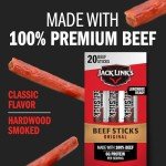 Jack Link's Original Beef Sticks - 20 Count