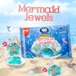 Mermaid Gummy Candy Packs - Blue Raspberry Delights