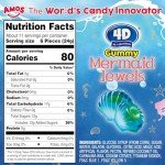 Mermaid Gummy Candy Packs - Blue Raspberry Delights