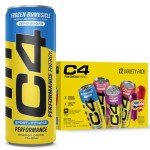 C4 Energy Drink Popsicle Variety Pack - 12 Cans