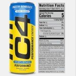C4 Energy Drink Popsicle Variety Pack - 12 Cans