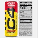 C4 Energy Drink Popsicle Variety Pack - 12 Cans